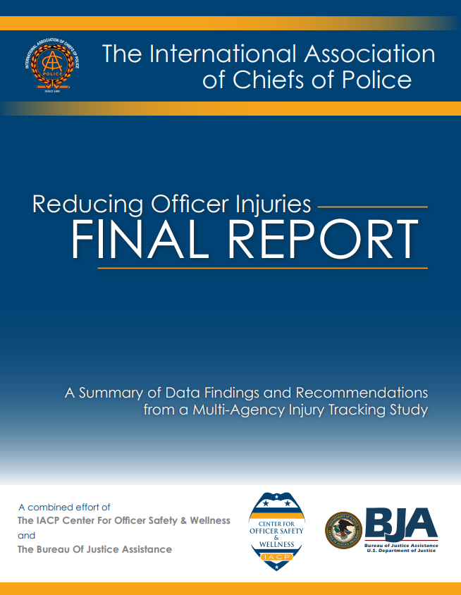 Reducing Officer Injuries: Final Report - download the document