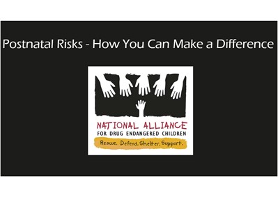 Drug Endangered Children: Postnatal Risks – How You Can Make a Difference
