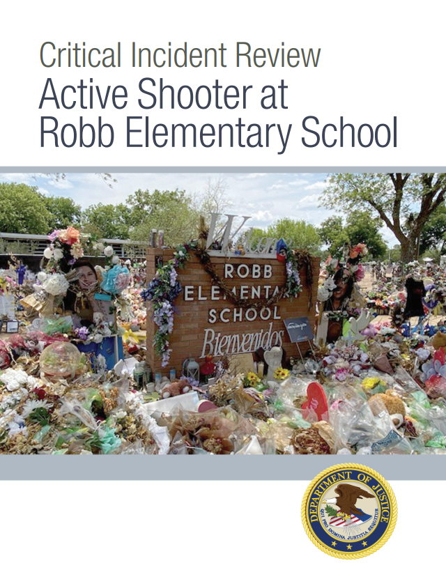 Critical Incident Review: Active Shooter at Robb Elementary School - download the document