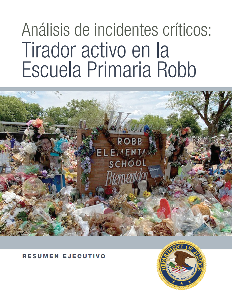 Análisis de incidentes críticos: Tirador activo en la Escuela Primaria Robb - Resumen ejecutivo - download the document